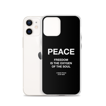 Freedom is the oxygen of the soul iPhone® Phone Case