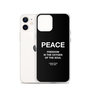 Freedom is the oxygen of the soul iPhone® Phone Case