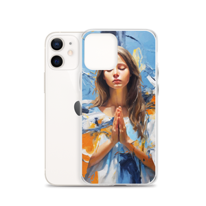 Pray & Forgive Oil Painting iPhone® Phone Case