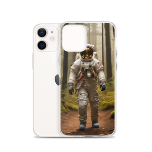 Astronout in the Forest iPhone Case