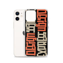 Design Express Typography iPhone Case