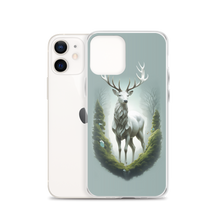 Green White Deer iPhone Case