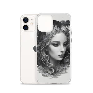 Grayscale Gaia iPhone Case