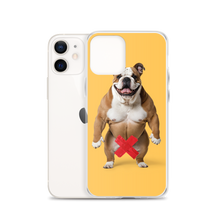 Bulldog X-Tape Yellow iPhone Case