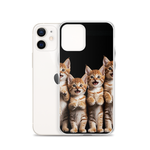 Four Cute Cats iPhone Case