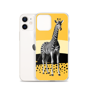 Giraffe Zebra Skin iPhone Case