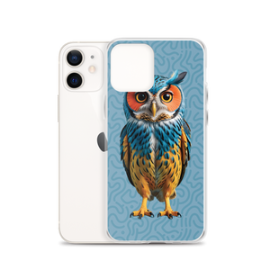 Blue Owl iPhone Case