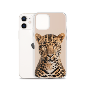 Leopard Potrait iPhone Case