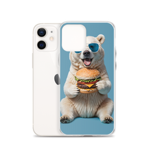 Polar Bear and Burger iPhone Case