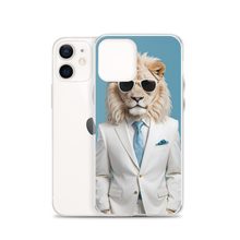 Funky White Lion iPhone Case