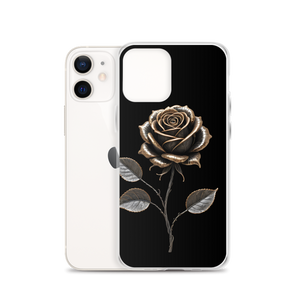 Rose Copper Art iPhone Case