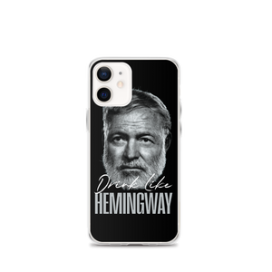 Drink Like Hemingway Portrait Clear Case for iPhone®