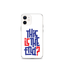 IS/THIS IS THE END? Navy Red iPhone Phone Case