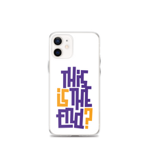 IS/THIS IS THE END? Purple Yellow iPhone Phone Case