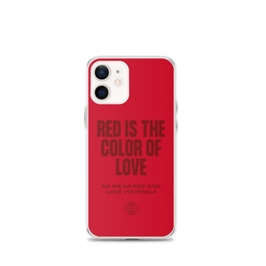 Red is the color of love iPhone® Phone Case