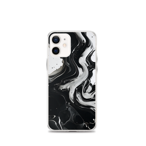 Black and White Fluid iPhone® Phone Case