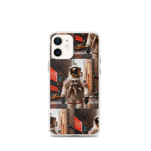 Astronout in the City iPhone Case