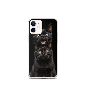 Two Black Cats Follows iPhone Case