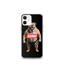 Sumo Bulldog Black iPhone Case