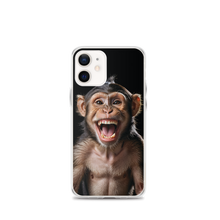 Happy Monkey Black iPhone Case