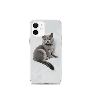 Relaxing British Shorthair Cat iPhone Case