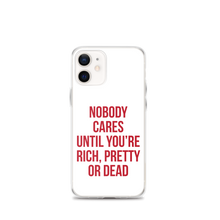 Nobody Cares (Funny) iPhone Case