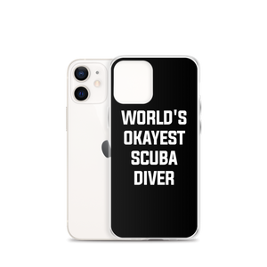 World's Okayest Scuba Diver Clear Case for iPhone®