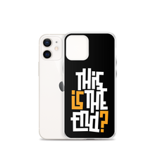 IS/THIS IS THE END? Black Yellow White iPhone Phone Case