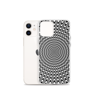 Vertigo Optical Illusion Background iPhone® Phone Case