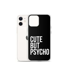 Cute But Psycho iPhone® Black Phone Case