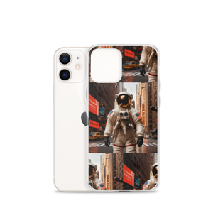 Astronout in the City iPhone Case