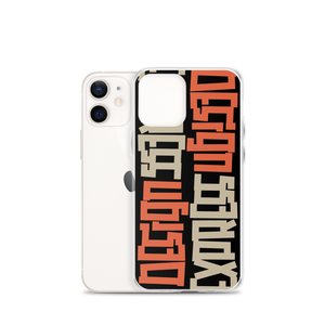 Design Express Typography iPhone Case