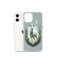 Green White Deer iPhone Case