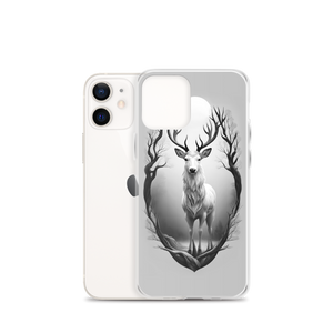 The Grayscale Deer iPhone Case