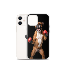 Boxer Boxing Black iPhone Case