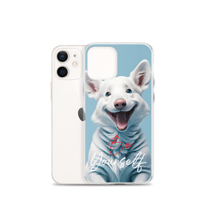 Cute Dog Be Yourself iPhone Case