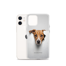 Funny Sad Dog Peep iPhone Case