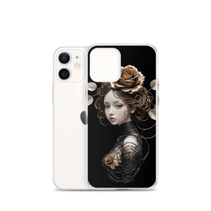 Lady Rose Copper Wire Art iPhone Case