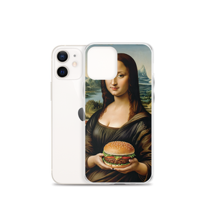 Monalisa Burger iPhone Case