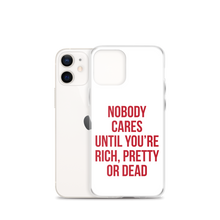 Nobody Cares (Funny) iPhone Case