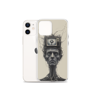 Brain Wash by Media iPhone Case