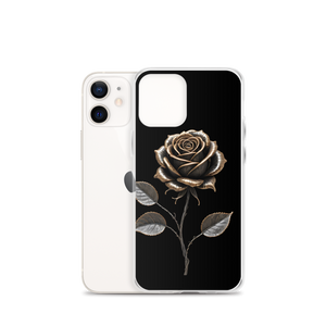 Rose Copper Art iPhone Case