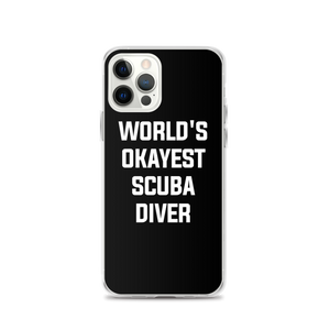 World's Okayest Scuba Diver Clear Case for iPhone®