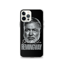 Drink Like Hemingway Portrait Clear Case for iPhone®