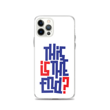 IS/THIS IS THE END? Navy Red iPhone Phone Case