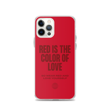 Red is the color of love iPhone® Phone Case