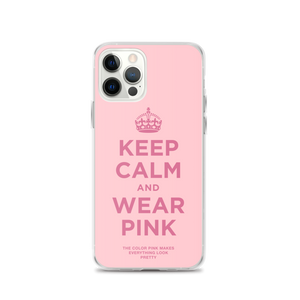 Keep Calm and Wear Pink iPhone® Phone Case