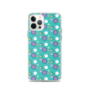 Memphis Colorful Pattern 01 iPhone® Phone Case