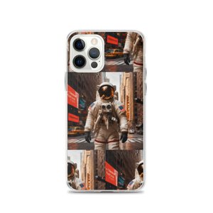 Astronout in the City iPhone Case