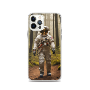 Astronout in the Forest iPhone Case